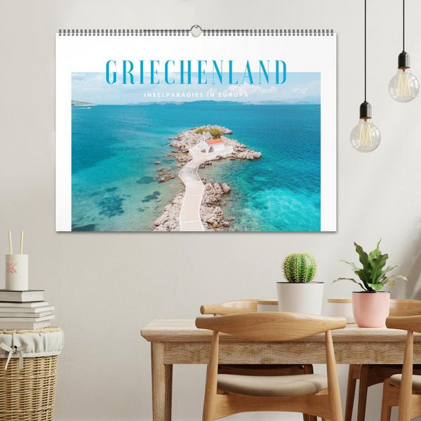 Produktbild: Griechenland - Inselparadies in Europa (Wandkalender 2026 DIN A2 quer), CALVENDO Monatskalender