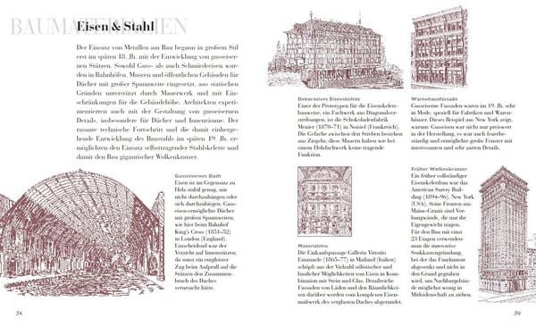 Produktbild: Architektur - verst&auml;ndlich gemacht. Die illustrierte und verst&auml;ndliche Baustilkunde zu Stil, Entwicklung und Geschichte der Baukunst vom antiken Griechenland bis heute. Mit Grund- und Aufrissen, Detail- und Gesamtansichten
