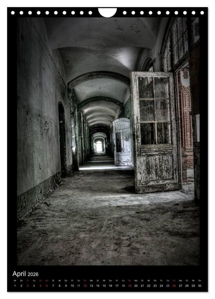 Produktbild: Lost Places Vergessene Orte (Wandkalender 2026 DIN A4 hoch), CALVENDO Monatskalender