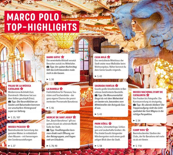 Produktbild: MARCO POLO Reisef&uuml;hrer Barcelona