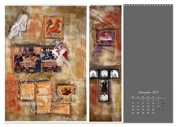 Produktbild: Luther im Netz (hochwertiger Premium Wandkalender 2027 DIN A2 quer), Kunstdruck in Hochglanz