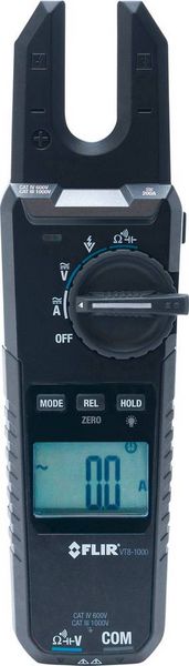 Produktbild: FLIR VT8-1000 Stromzange digital CAT IV 600 V, CAT III 1000V Anzeige (Counts): 6000