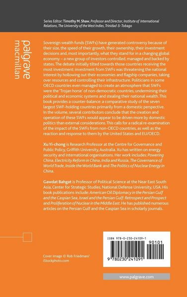 Produktbild: The Political Economy of Sovereign Wealth Funds