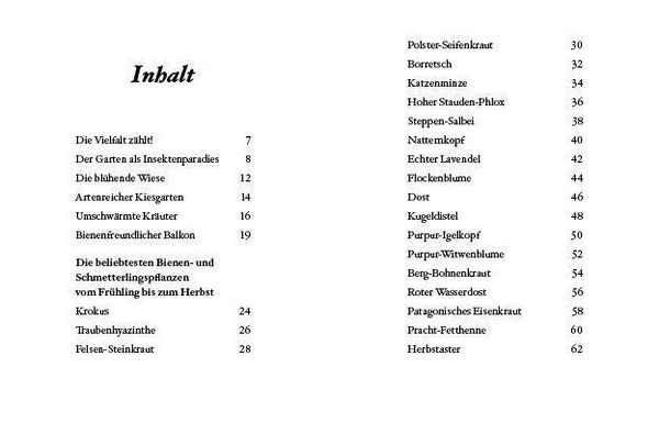 Produktbild: Das kleine Buch: Mein Garten für Bienen & Schmetterlinge