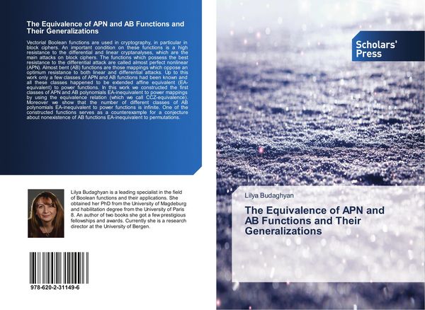 Produktbild: The Equivalence of APN and AB Functions and Their Generalizations