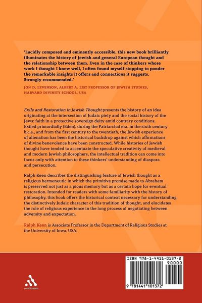 Produktbild: Exile and Restoration in Jewish Thought