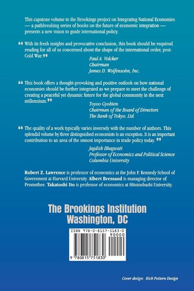 Produktbild: Vision for the World Economy
