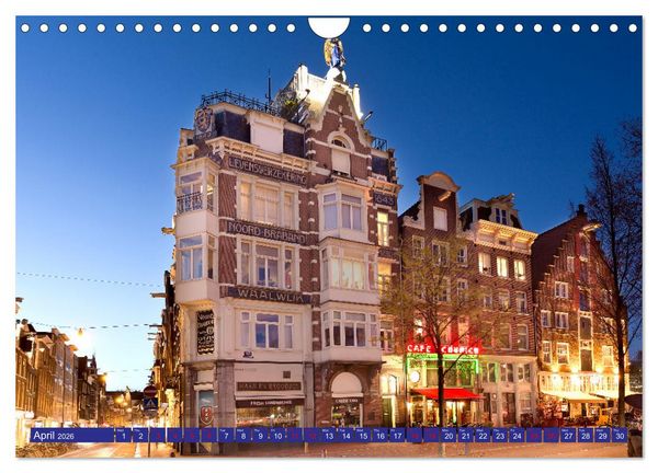 Produktbild: AWESOME AMSTERDAM (Wall Calendar 2026 DIN A4 landscape), CALVENDO 12 Month Wall Calendar