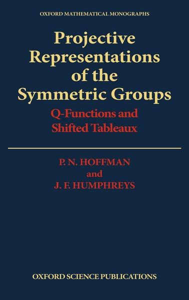 Produktbild: Projective Representations of the Symmetric Groups