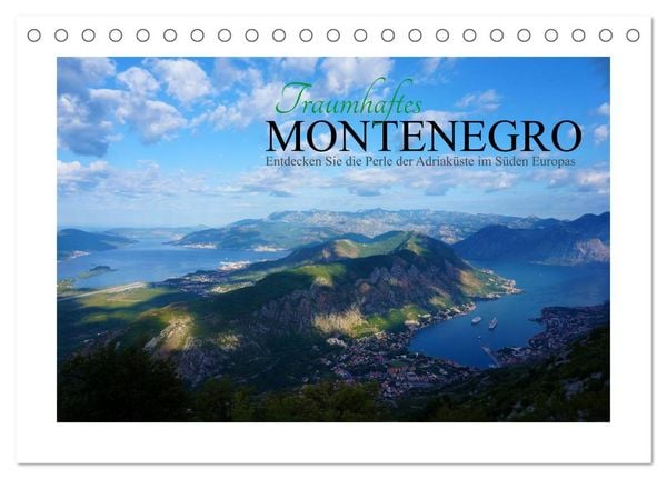 Produktbild: Traumhaftes Montenegro - Entdecken Sie die Perle der Adria im S&uuml;den Europas (Tischkalender 2026 DIN A5 quer), CALVENDO Monatskalender