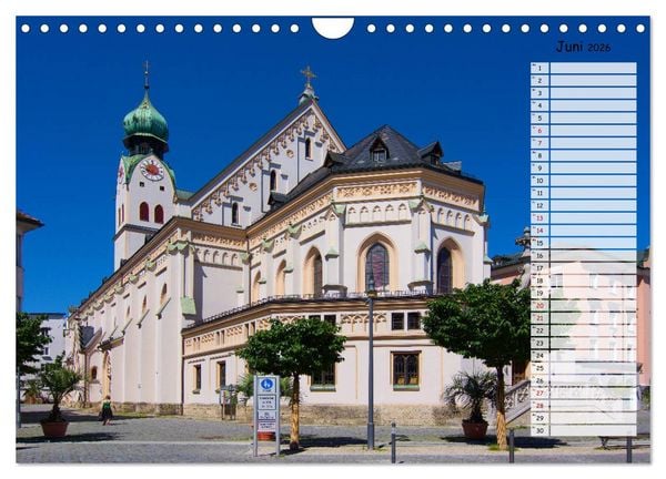 Produktbild: Eine Perle Oberbayerns - Rosenheim (Wandkalender 2026 DIN A4 quer), CALVENDO Monatskalender