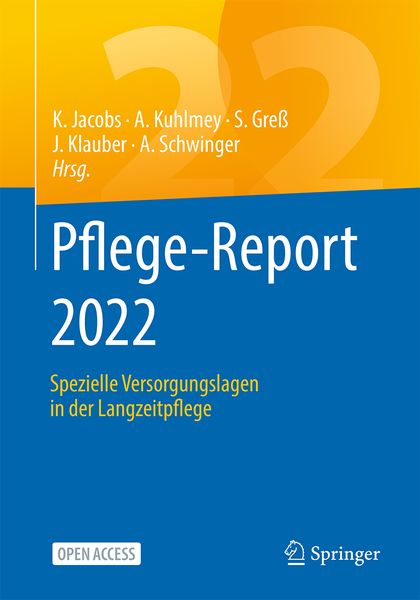 Produktbild: Pflege-Report 2022