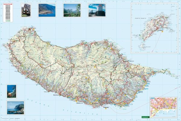 Madeira, Straßen- und Freizeitkarte 1:40.000, freytag & berndt