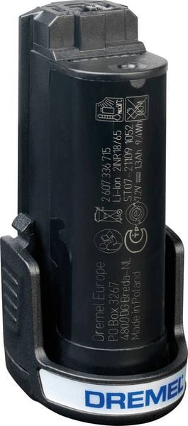 Produktbild: Dremel 880 26150880JA Werkzeug-Akku 12 V 2 Ah Li-Ion