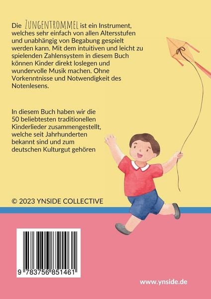 Produktbild: Zungentrommel Musikbuch: 50 Deutsche Kinderlieder - spielen nach Zahlen f&uuml;r diat