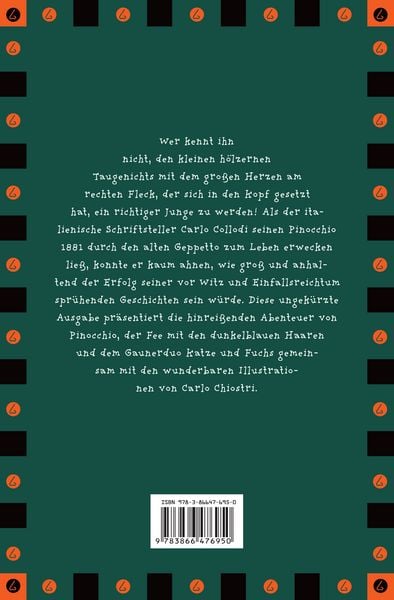 Produktbild: Carlo Collodi, Pinocchio (vollst&auml;ndige Ausgabe)