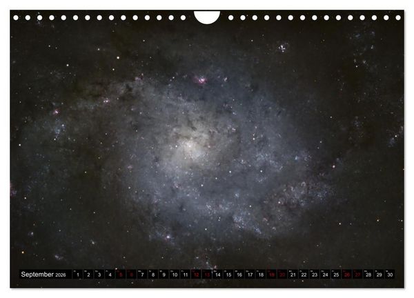 Produktbild: Ein Streifzug durch das Universum (Wandkalender 2026 DIN A4 quer), CALVENDO Monatskalender