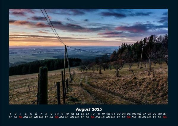 Produktbild: Naturlandschaften 2025 Fotokalender DIN A4
