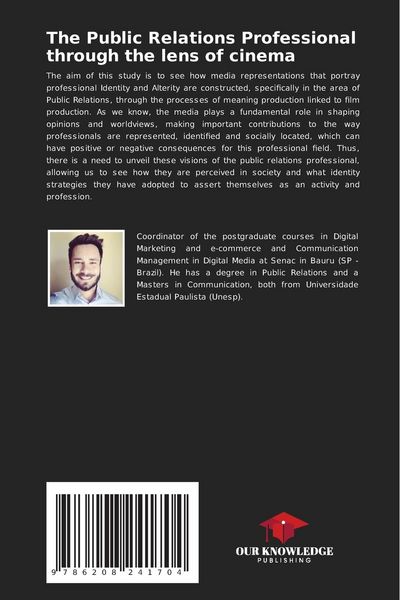 Produktbild: The Public Relations Professional through the lens of cinema