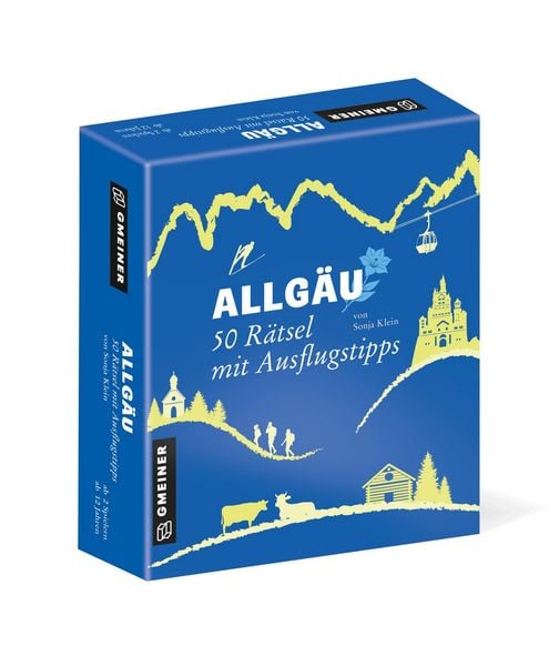 Produktbild: Allg&auml;u - 50 R&auml;tsel mit Ausflugstipps