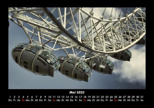 Produktbild: Londons sch&ouml;nste Seiten 2025 Fotokalender DIN A3