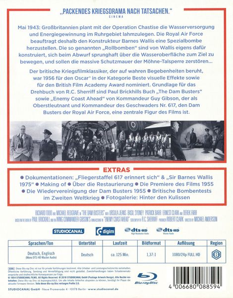 Produktbild: The Dam Busters - Die Zerst&ouml;rung der Talsperren [SE]