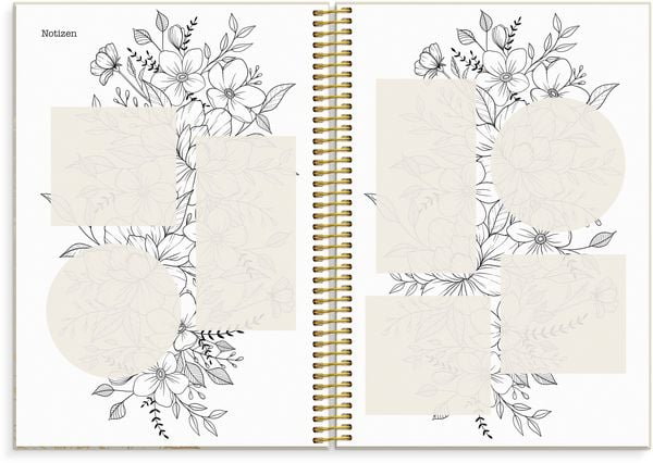 Produktbild: Life planner Bloom 26/27