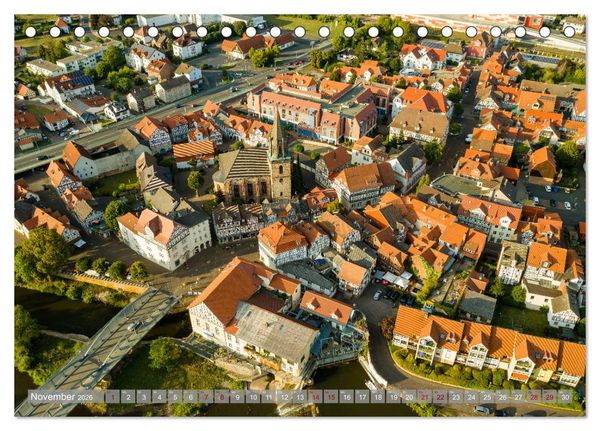 Produktbild: Ein Blick auf Rotenburg an der Fulda (Tischkalender 2026 DIN A5 quer), CALVENDO Monatskalender