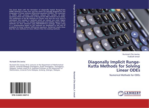 Produktbild: Diagonally Implicit Runge-Kutta Methods for Solving Linear ODEs
