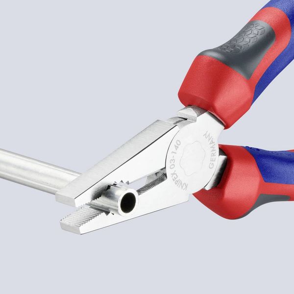 Produktbild: Knipex 03 05 140 Werkstatt Kombizange 140mm DIN ISO 5746