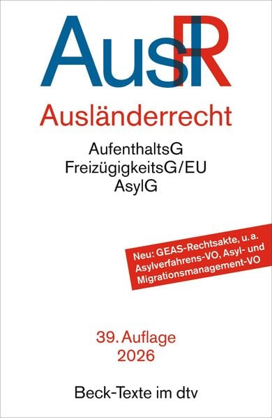 Produktbild: Ausl&auml;nderrecht