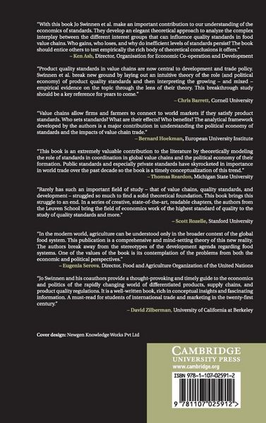 Produktbild: Quality Standards, Value Chains, and International Development