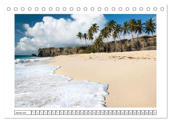 Produktbild: Traumstr&auml;nde - Naturparadiese aus aller Welt (Tischkalender 2026 DIN A5 quer), CALVENDO Monatskalender