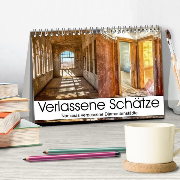 Produktbild: verlassene Sch&auml;tze (Tischkalender 2026 DIN A5 quer), CALVENDO Monatskalender
