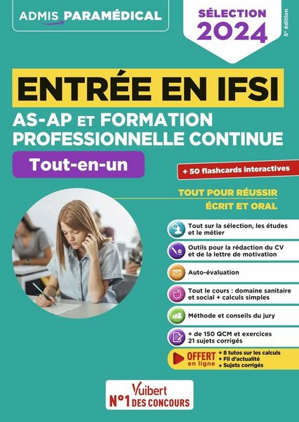 Produktbild: Entree en Ifsi Pour As Ap et Formation Professionnelle Continue Fpc: