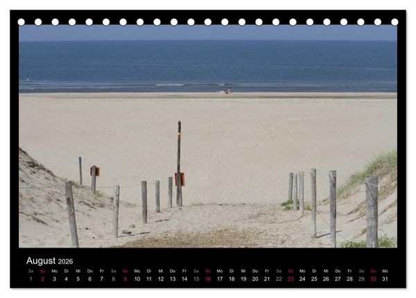 Produktbild: Texel, eine Perle Hollands (Tischkalender 2026 DIN A5 quer), CALVENDO Monatskalender