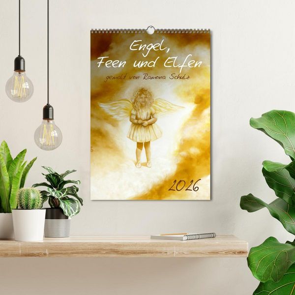 Produktbild: Engel, Feen und Elfen (Wandkalender 2026 DIN A3 hoch), CALVENDO Monatskalender
