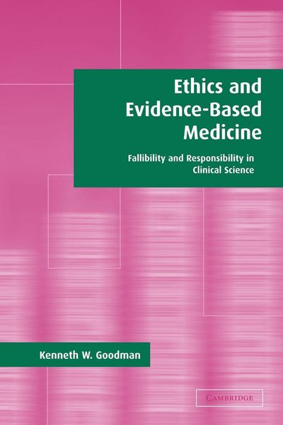 Produktbild: Ethics and Evidence-Based Medicine