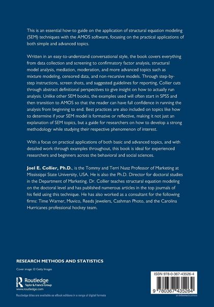 Produktbild: Applied Structural Equation Modeling using AMOS
