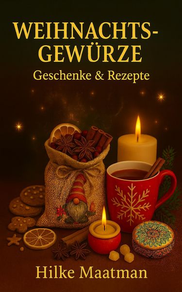 Produktbild: Weihnachtsgew&uuml;rze - Gesch&auml;nke und Rezepte (Gesunde Ern&auml;hrung & Kr&auml;uter - K&ouml;rper & Seele von Hilke Maatman, #1)