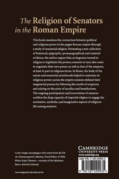 Produktbild: The Religion of Senators in the Roman Empire