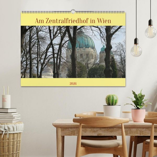 Produktbild: Am Zentralfriedhof in Wien (Wandkalender 2026 DIN A2 quer), CALVENDO Monatskalender