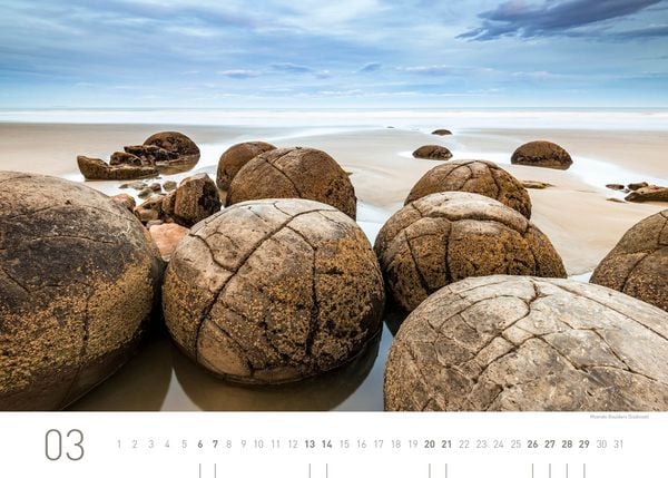 Produktbild: Neuseeland Exklusivkalender 2027