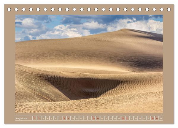 Produktbild: Sand und Schatten (Tischkalender 2026 DIN A5 quer), CALVENDO Monatskalender