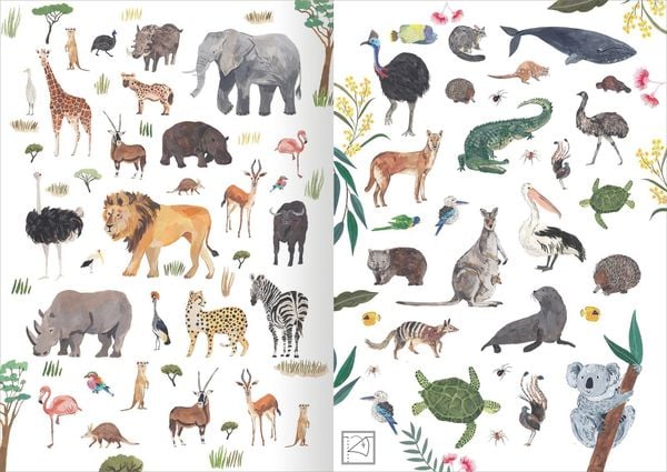 Produktbild: Stickerliebe &ndash; Tiere