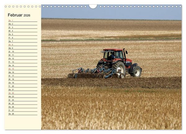 Produktbild: Landwirtschaftliche Maschinen im Einsatz (Wandkalender 2026 DIN A3 quer), CALVENDO Monatskalender