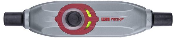 Produktbild: PCE 967011355 Personenschutz-Zwischenstecker Kunststoff PRCD-S+ 230V Grau, Schwarz, Rot IP55