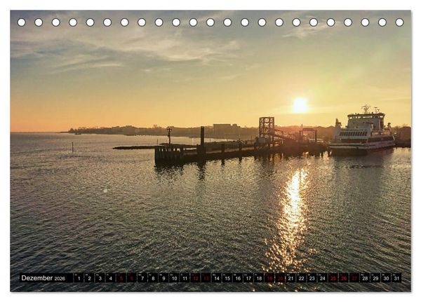 Produktbild: F&ouml;hr... liebt in eine Insel (Tischkalender 2026 DIN A5 quer), CALVENDO Monatskalender