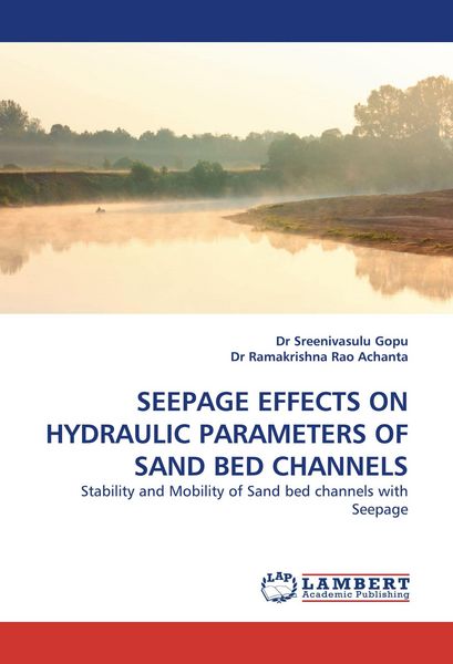 Produktbild: Seepage Effects On Hydraulic Parameters Of Sand Bed Channels