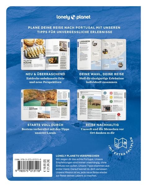 Produktbild: LONELY PLANET Reisef&uuml;hrer Entdecke Portugal